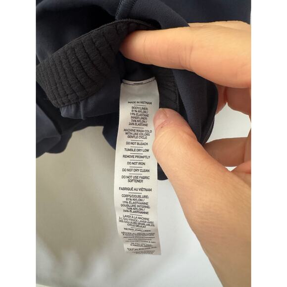 NWOT Women’s Rhone Revive Longline Bra in Navy SZ M - Picture 6 of 7